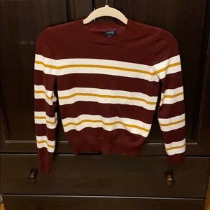 Multi-colored Striped Sweater
